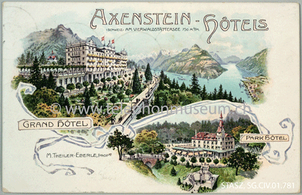 Hotel Axenstein der Familie Theiler