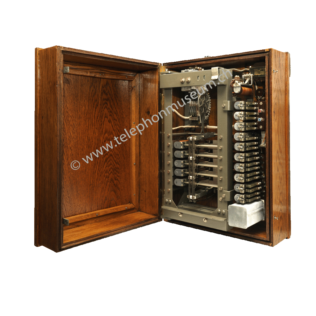 Telefonsystem Trachsel-Gfeller mit Kreuzwähler